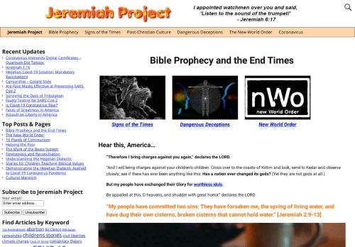 Jeremiah Project