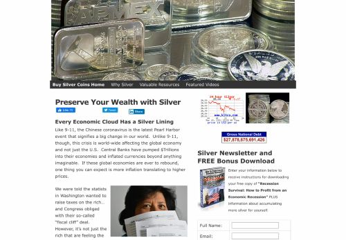 Preserve Your Wealth with Silver