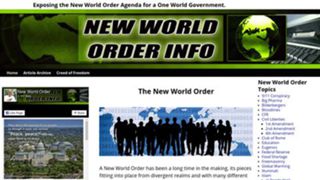 New World Order Info