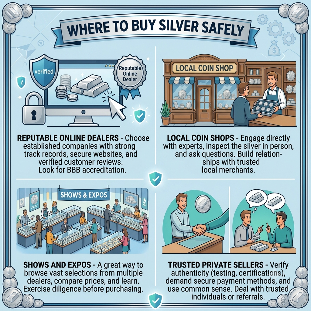 Where to buy silver